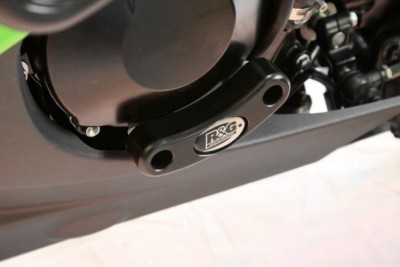 Chránič motoru, levá strana, Kawasaki ZX6-R '09, černý